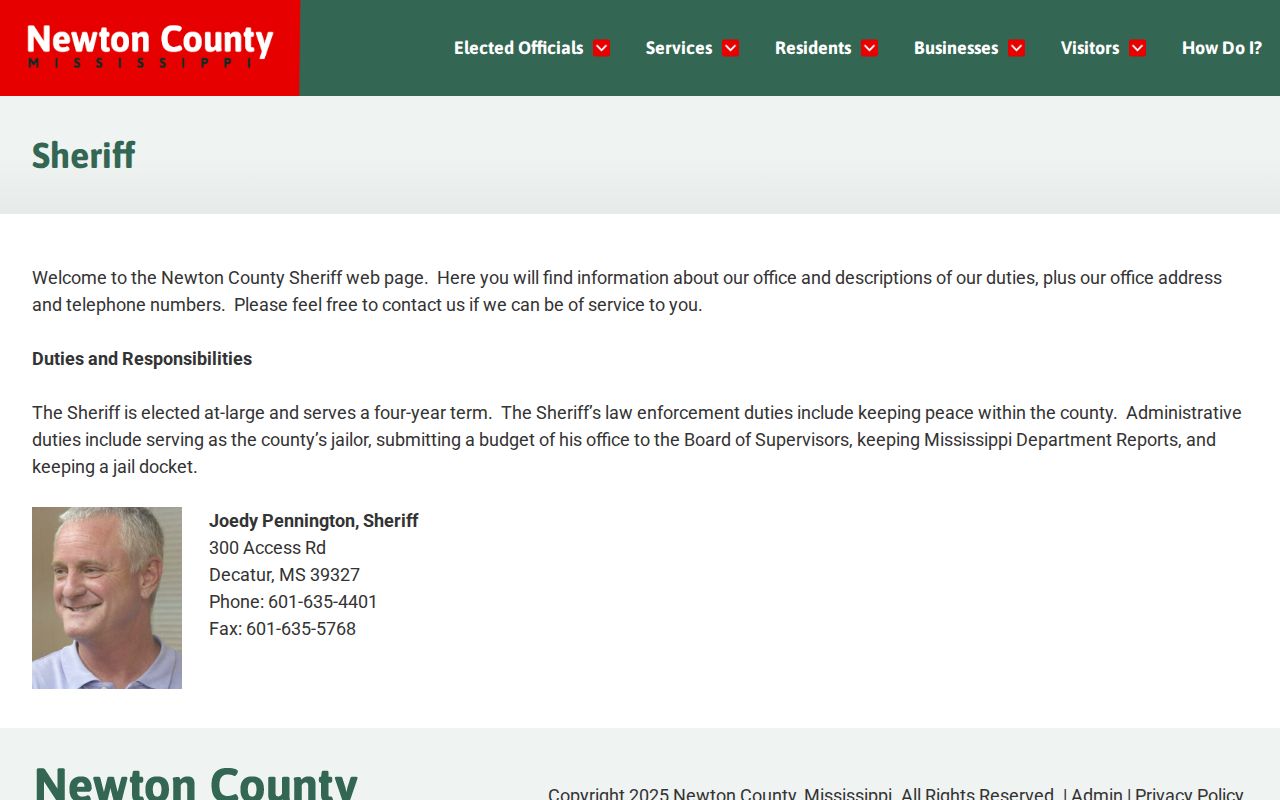 Newton County released inmate jail-docket source