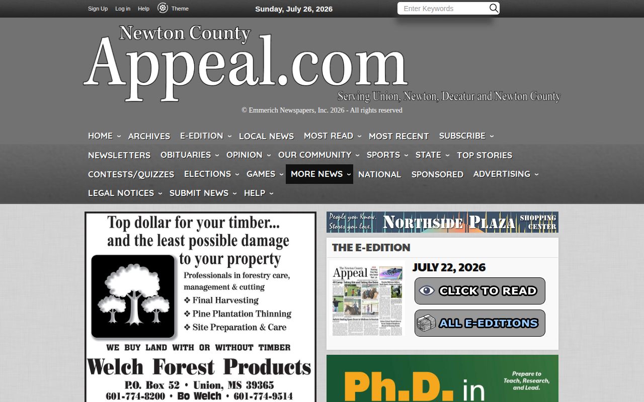 Newton County weekly booking archive used to research 24-hour releases