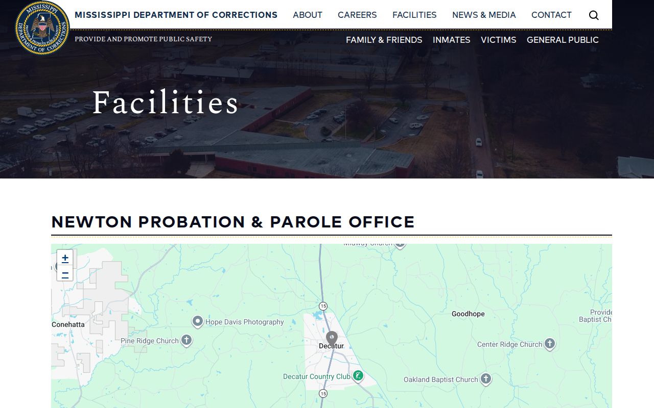 Newton County post-release supervision office record